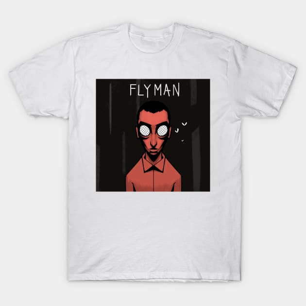 Fly man T-Shirt by moordreams